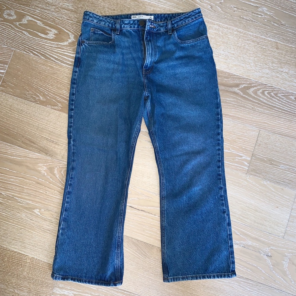 ASOS Design Denim Crop Flare Jeans - Picture 3 of 5